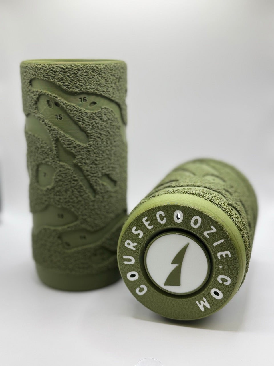 Grass Clippings | Rolling Hills - Official Course Coozie with Magnetic Ball Marker