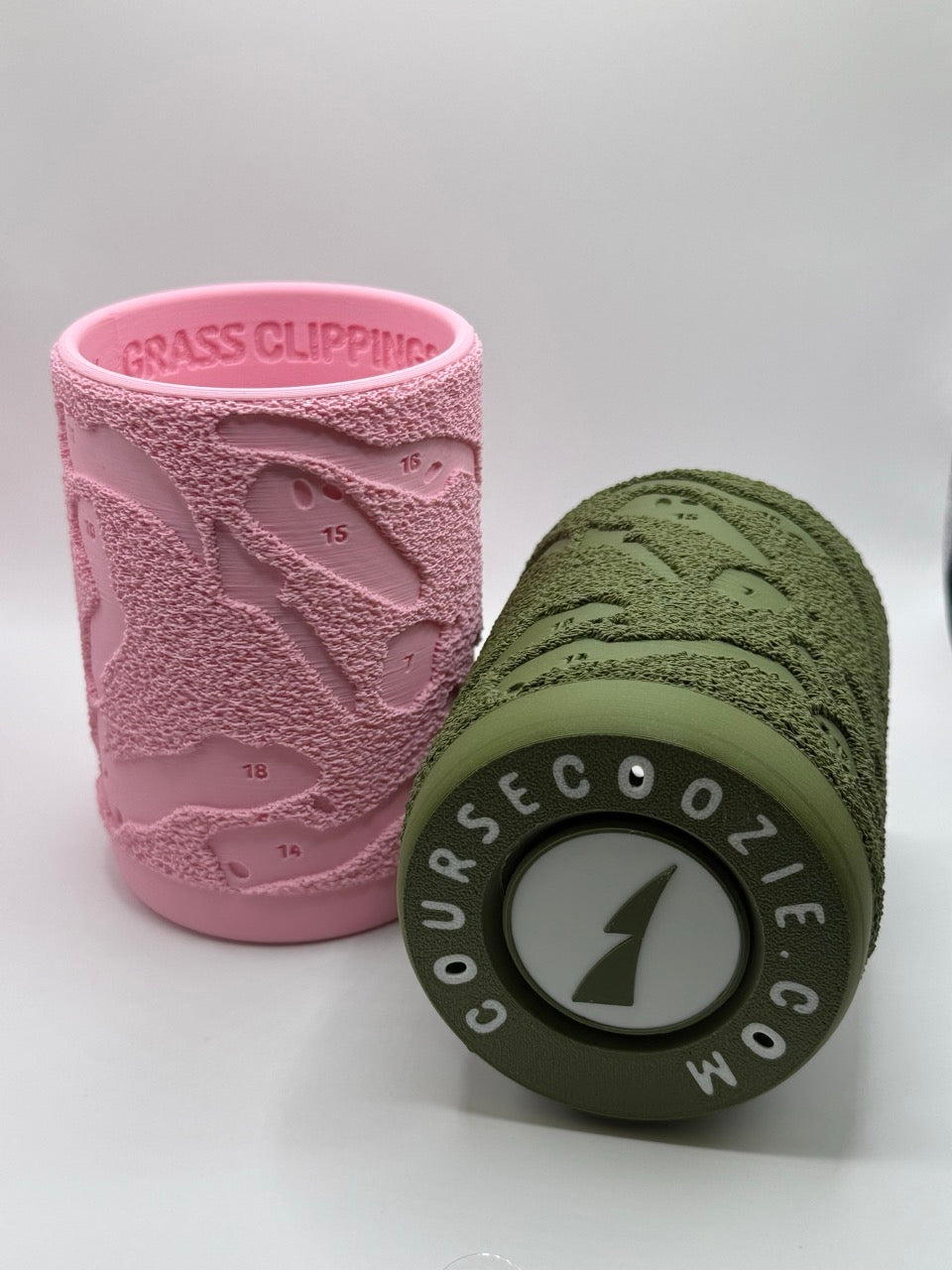 Grass Clippings | Rolling Hills - Official Course Coozie with Magnetic Ball Marker